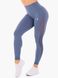 Спортивные женские леггинсы Hype Leggings (Steel Blue) Ryderwear Lj-620 фото 1