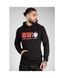 Спортивна чоловіча худі Classic Hoodie (Black) Gorilla Wear HS - 252 фото 1