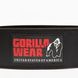 Спортивний чоловічий пояс 4 Inch Padded  Belt (Black/Red) Gorilla Wear LB-889 фото 5