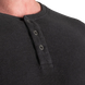 Better Bodies BB Thermal Henley (Washed Anthracite) спортивний чоловічий лонгслів для бодібілдингу. LS-1512 фото 3