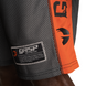 Спортивні чоловічі шорти No1 mesh shorts (Black/Flame) Gasp MhS- 126 фото 4