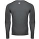 Спортивная мужская футболка Rentz Long Sleeve (Dark Gray) Gorilla Wear LS-85 фото 2