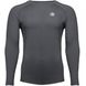 Спортивная мужская футболка Rentz Long Sleeve (Dark Gray) Gorilla Wear LS-85 фото 1