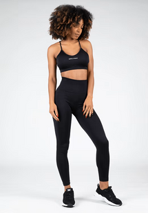 Gorilla Wear Quincy Seamless Set (Black) женский спортивный костюм для фитнеса. SJ-1494 фото