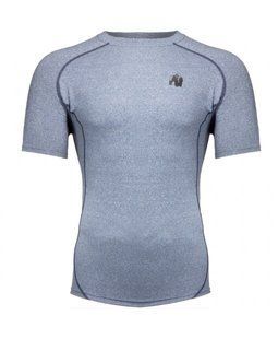 Спортивна чоловіча футболка Lewis T-shirt (Light Blue) Gorilla Wear F-958 фото