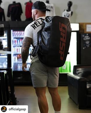 Спортивна чоловіча сумка GASP Duffel bag (Black) Gasp SsP-806 фото