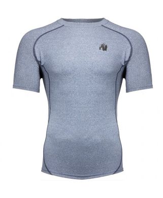 Спортивная мужская футболка Lewis T-shirt (Light Blue) Gorilla Wear F-958 фото