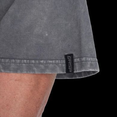Gasp Iron Iron Camp Iron Tee (Washed Black) спортивна чоловіча футболка  для бодібілдингу. F-1484 фото