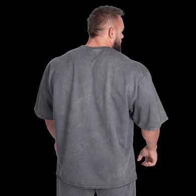 Gasp Iron Iron Camp Iron Tee (Washed Black) спортивна чоловіча футболка  для бодібілдингу. F-1484 фото