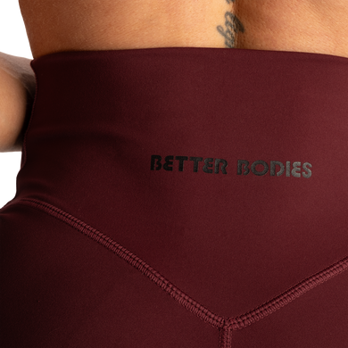 Спортивні жіночі шорти Skull Core Shorts (Maroon) Better Bodies ShS-1309 фото
