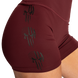 Спортивні жіночі шорти Skull Core Shorts (Maroon) Better Bodies ShS-1309 фото 4