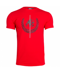 Спортивна чоловіча футболка  Rock Hill T-Shirt (Red) Gorilla Wear F-807 фото