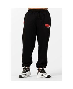 Gorilla Wear Classic Oversized Sweatpants (Black) спортивні чоловічі штани для бодібілдингу SwP-1419 фото