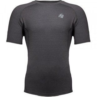 Спортивна чоловіча футболка Lewis T-shirt (Dark Gray) Gorilla Wear    F-959 фото