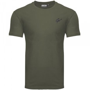 Спортивная мужская футболка  Johnson T-shirt (Army Green) Gorilla Wear    F-645 фото