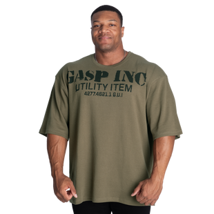 Gasp Iron Thermal Tee (Washed Green) мужская футболка для бодибилдинга. F-1407 фото