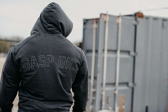 Спортивная мужская кофта Annex zip hood (Dark navy) Gasp ZH-914 фото