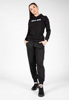 Спортивная женская худи Charlotte Hoodie (Black) Gorilla Wear  SjH-907 фото
