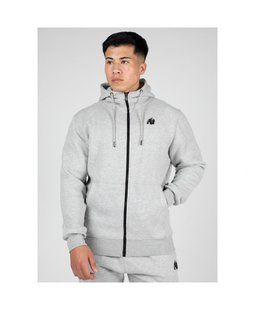 Спортивна чоловіча худі Kennewick Zipped Hoodie (Gray) Gorilla Wear SwH-1361 фото