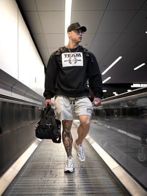 Gasp Thermal shorts 6" (Grey) спортивные мужские шорты для бодибилдинга. SwH-1219 фото