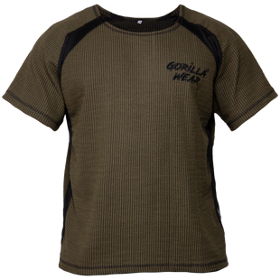 Спортивная мужская футболка  Augustine Top (Army Green) Gorilla Wear TT-757 фото