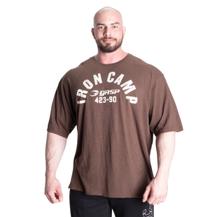 Gasp Throwback iron tee (Timber) спортивная мужская футболка для бодибилдинга F-130 фото