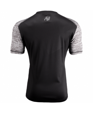 Спортивна чоловіча футболка Austin T-Shirt (Gray/Black) Gorilla Wear  F-910 фото