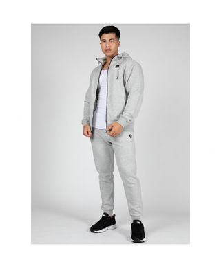 Спортивна чоловіча худі Kennewick Zipped Hoodie (Gray) Gorilla Wear SwH-1361 фото