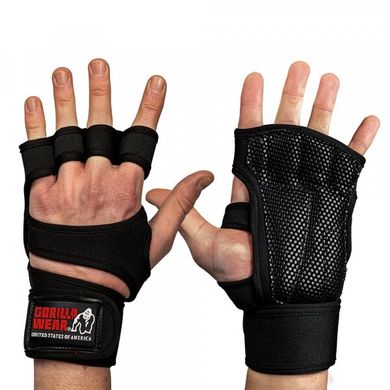 Спортивные мужские перчатки Yuma Workout Gloves Gorilla Wear WG-960 фото