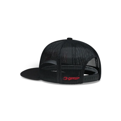 Gasp NC Flatbrim Mesh Cap (Black/Red) спортивная мужская кепка. Cap-1493 фото