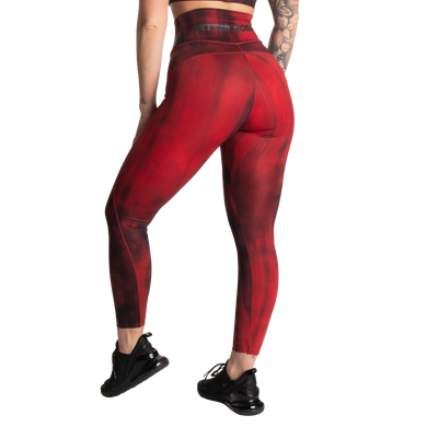 Спортивные женские леггинсы High Waist Leggings (Chili red) Better Bodies SjL-1073 фото