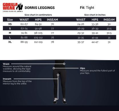 Спортивні жіночі легінси Dorris Leggings (Violet) Gorilla Wear Lj-235 фото