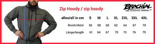 Спортивная мужская кофта Zip-Hoody "Classy" Brachial  ZH-516 фото