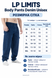Legal Power Body Pants Denim  (Blue) спортивні чоловічі штани для бодібілдерів DP-43 фото 7