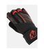 Спортивные мужские перчатки Dallas Wrist Wraps Gloves 2.0 Black/Red 1280 фото 2