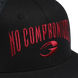 Gasp NC Flatbrim Mesh Cap (Black/Red) спортивная мужская кепка. Cap-1493 фото 4