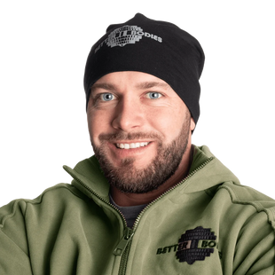 Better Bodies Jersey Beanie (Black) спортивна шапка для тренувань. DB-1515 фото