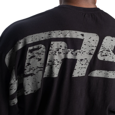 Gasp GK Slub Iron Tee (Washed Black) спортивная мужская футболка для бодибилдинга F-1438 фото