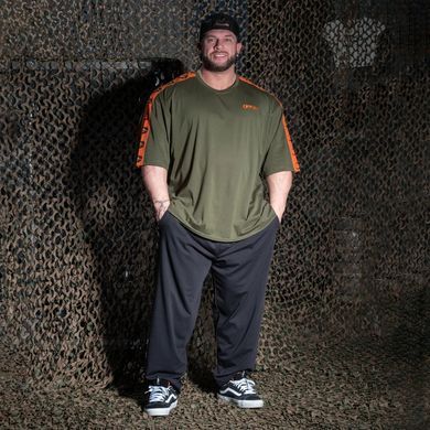Gasp Track Iron Tee (Rifle Green) чоловіча спортивна футболка для бодібілдингу. F-1472 фото