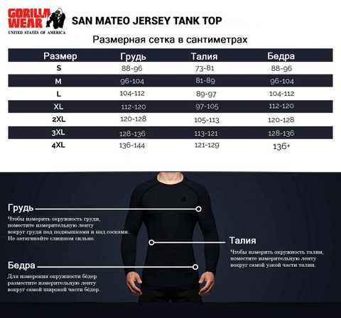 San Mateo Jersey Tank Top - Black/Red - 2XL Gorilla Wear