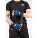 Спортивные мужские перчатки Dallas Gloves (Black/Blue) Gorilla Wear PT-602 фото 4