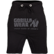 Спортивні чоловічі шорти Alabama Drop Shorts (Black) Gorilla Wear SH-320 фото 1