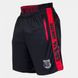 Спортивные мужские шорты Shelby Shorts (Black/Red) Gorilla Wear SH-552 фото 1