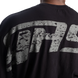 Gasp GK Slub Iron Tee (Washed Black) спортивная мужская футболка для бодибилдинга F-1438 фото 5