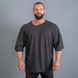 GASP Iron Tee (Dark Grey Melange) чоловіча спортивна футболка для бодібілдингу. F-1525 фото 1