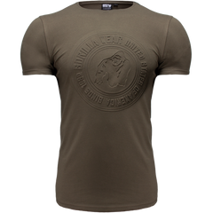 Спортивна чоловіча футболка San Lucas T-shirt (Army Green) Gorilla Wear F-739 фото