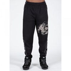Спортивные мужские штаны Buffalo Workout Pants (Black/Gray) Gorilla Wear   Sp-904 фото