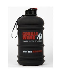 Пляшка спортивна для води Water Jug 2.2L (Black) Gorilla Wear SB-138 фото