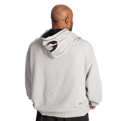 GASP Hood Sweater (Gray/Flame) спортивная мужская толстовка для бодибилдинга HS-419 фото