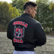 Gorilla Wear Covington Bomber Jacket (Black) мужская спортивная куртка для бодибилдеров MB-1097 фото 2